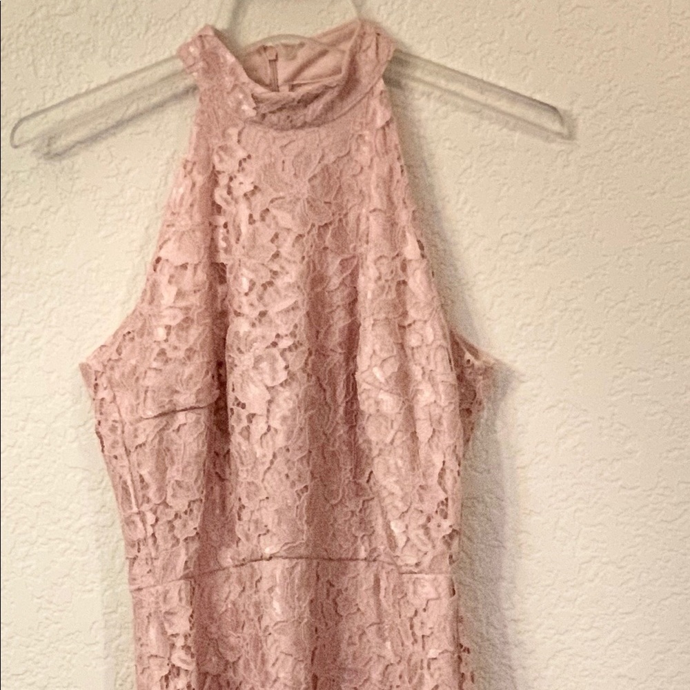 Pink and well fitted